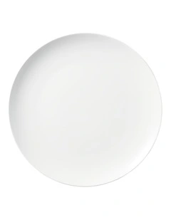 White Basics Round Platter 40cm in White