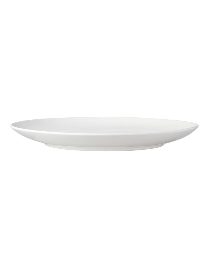 White Basics Round Platter 40cm in White image 3