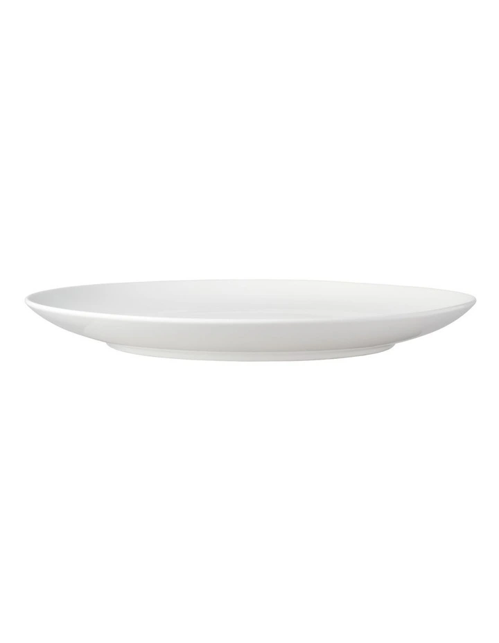 White Basics Round Platter 40cm in White image 3