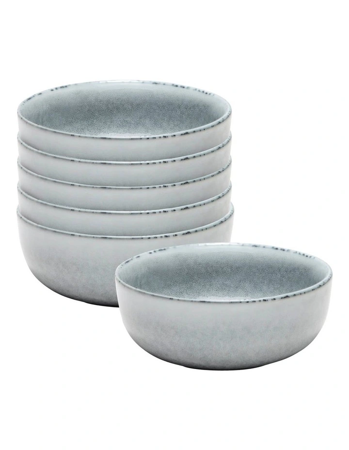 Relic Rice Bowl Set of 6 12cm in Blue image 1