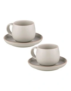Nestle 2pk Espresso Cup & Saucer