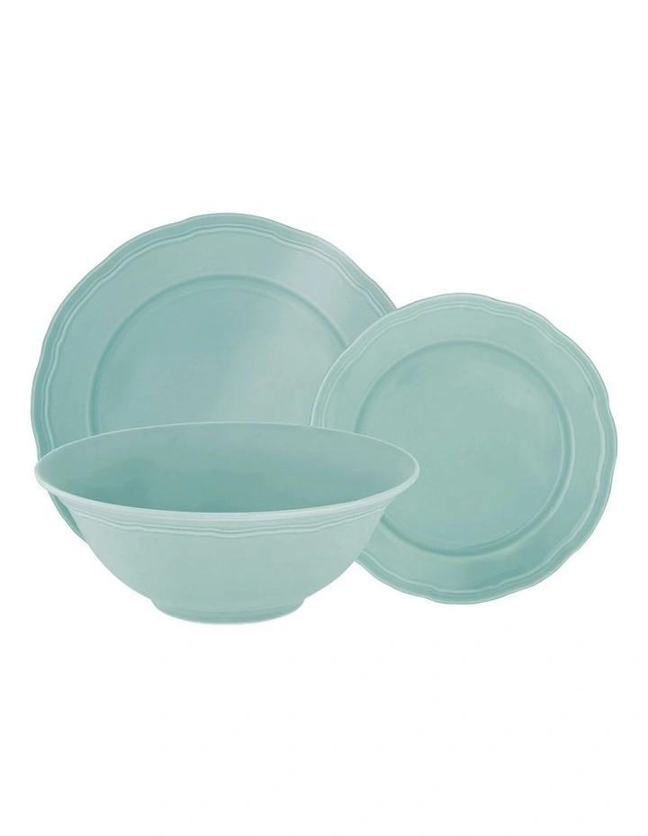 Casa Domani Florence Dinner Set 12 Piece Gift Boxed in Light Blue