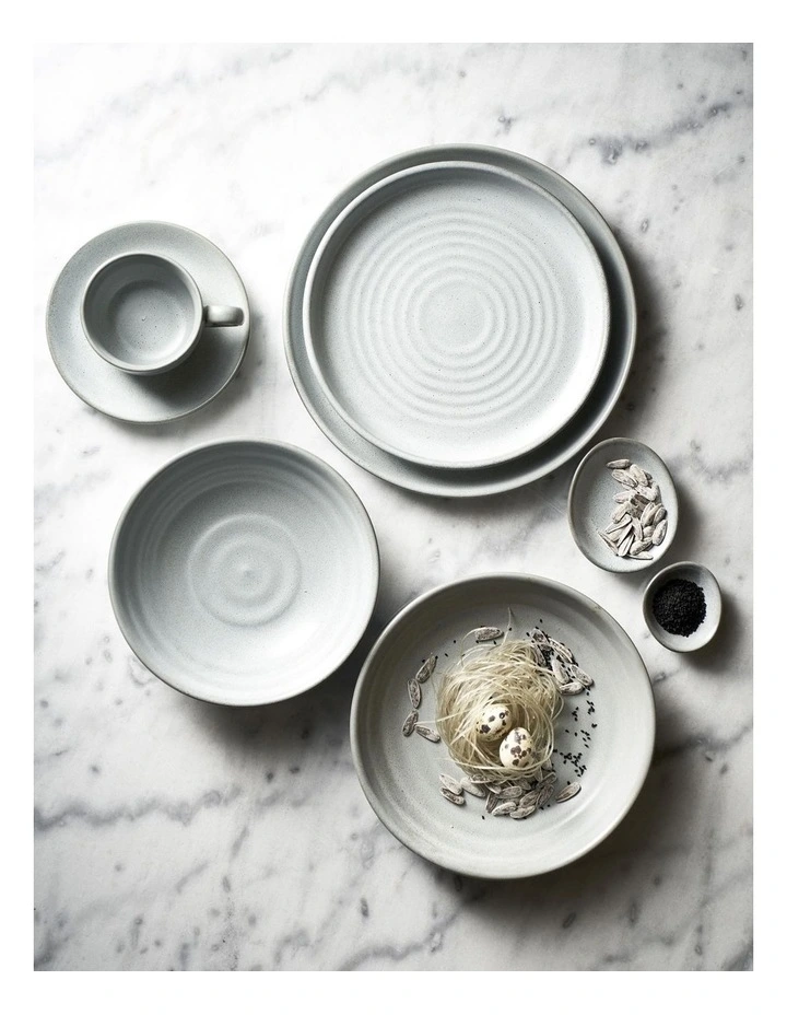 12 Piece Dinner Set in Grey image 2