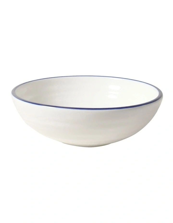 Hampton Dinner Set 12 Pieces in White/Blue image 5