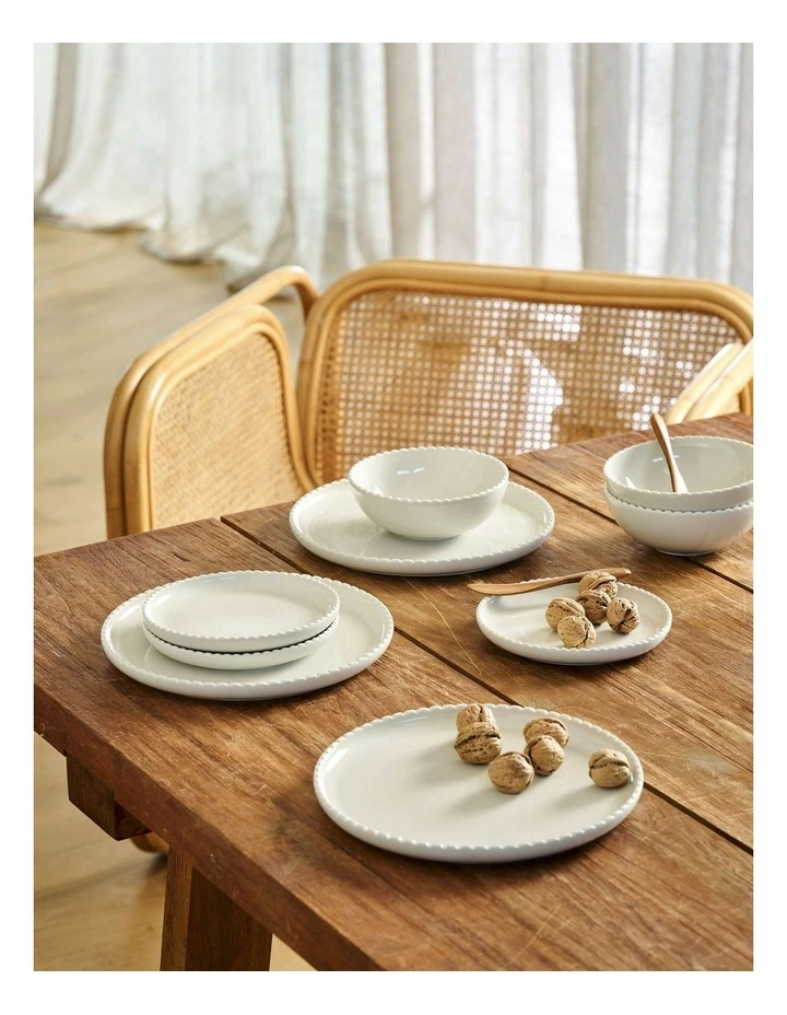 Annie 12pc Dinner Set Stone image 2