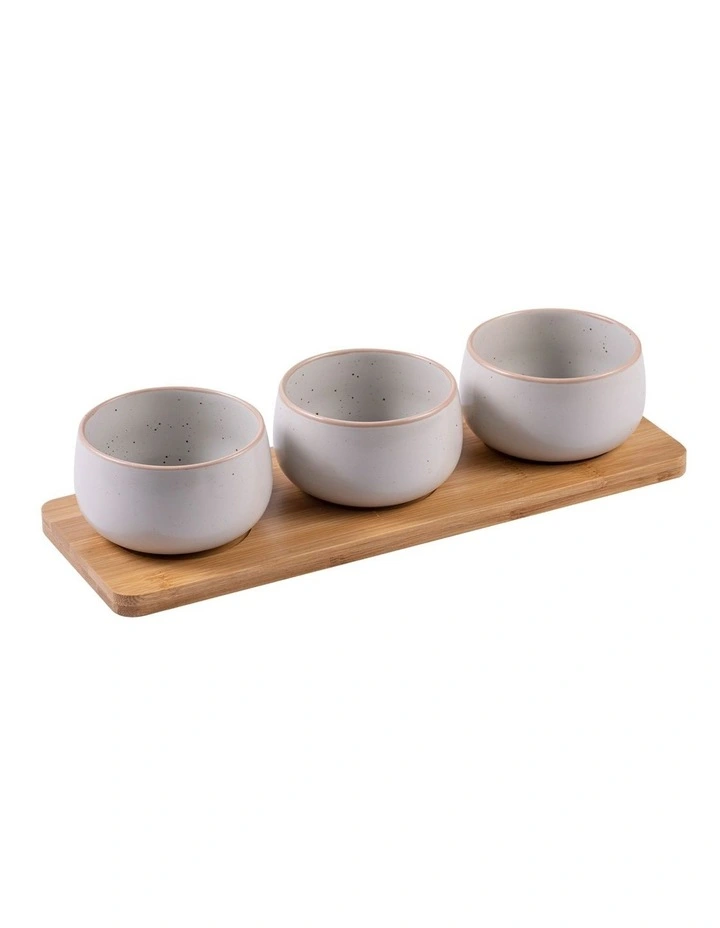 Nestle 4pc Bowl & Tray Set image 1