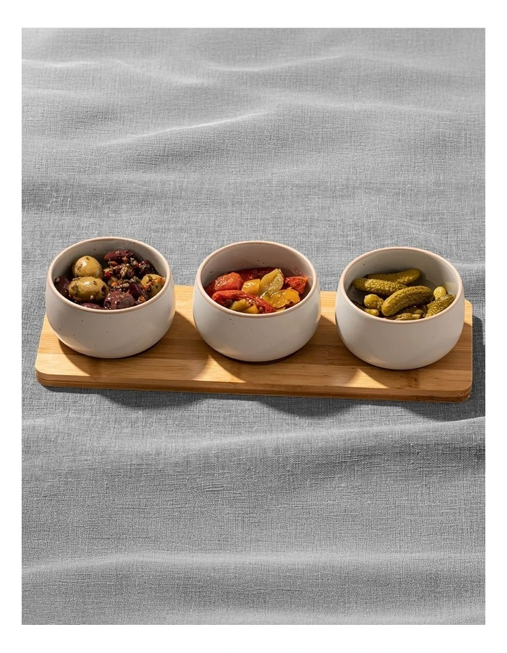 Nestle 4pc Bowl & Tray Set image 3