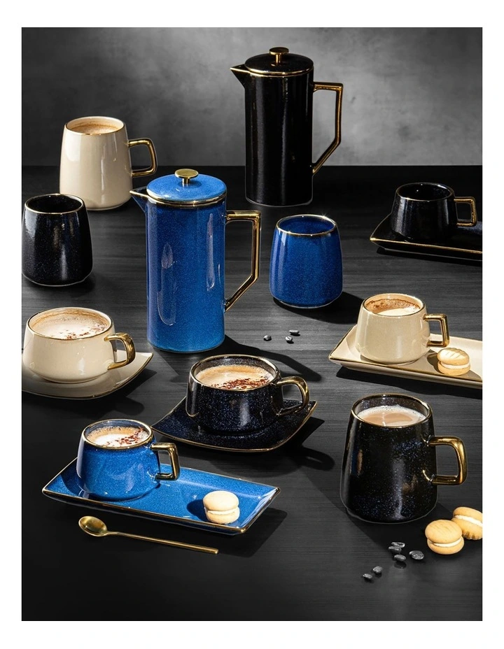 Rae Charcoal Mug Plate & Spoon Set image 4