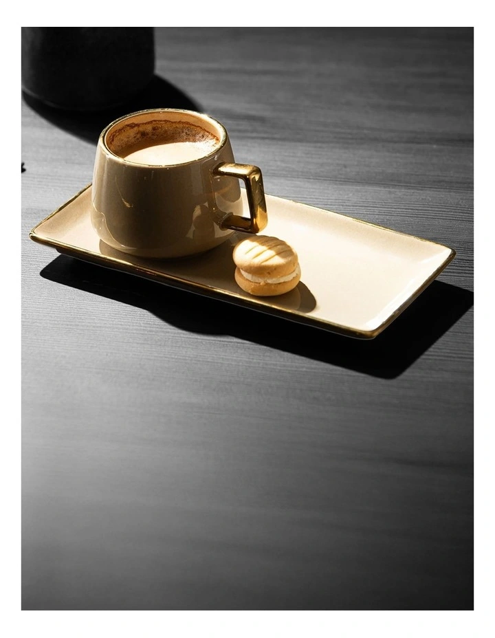 Rae Mocha Mug Plate & Spoon Set image 3