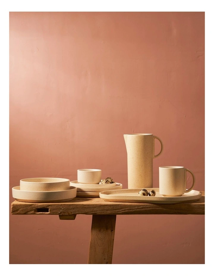 Form Coffee Cup 9x5.5cm Set Of 4 in Sand image 4