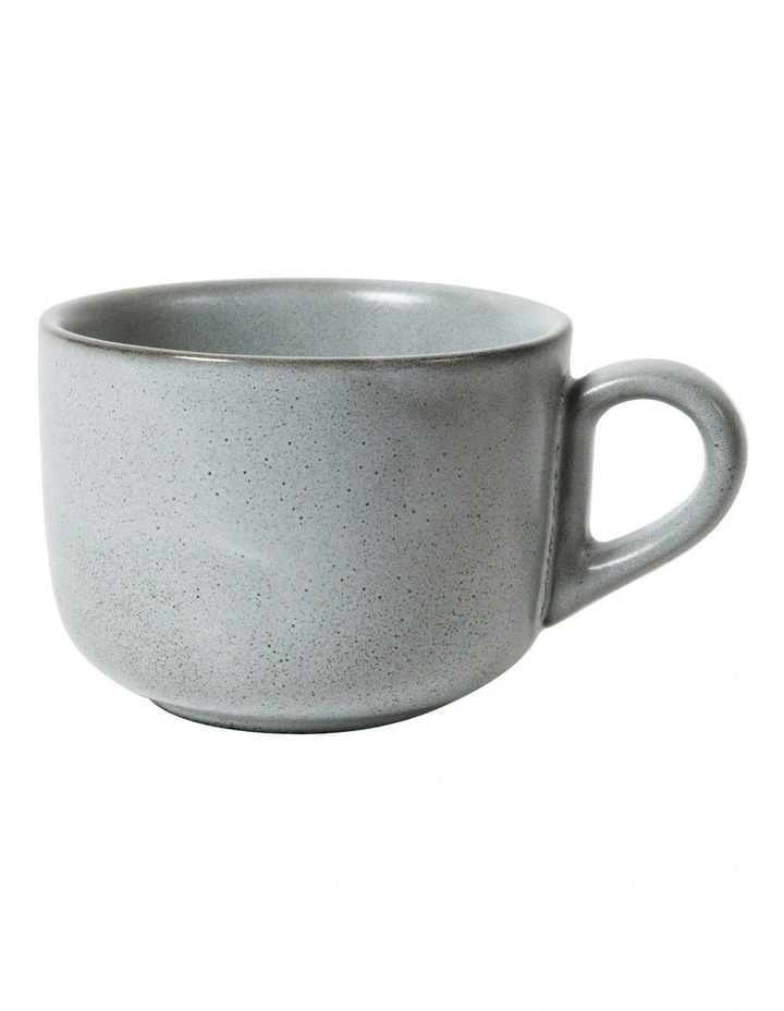 Coffee Time Cappuccino Cup Set of 4 in Grey Smoke image 2