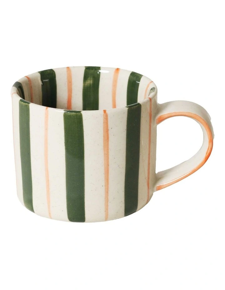 Madeaux Handbrushed Mug 3675ml Set of 2 in Multi image 3