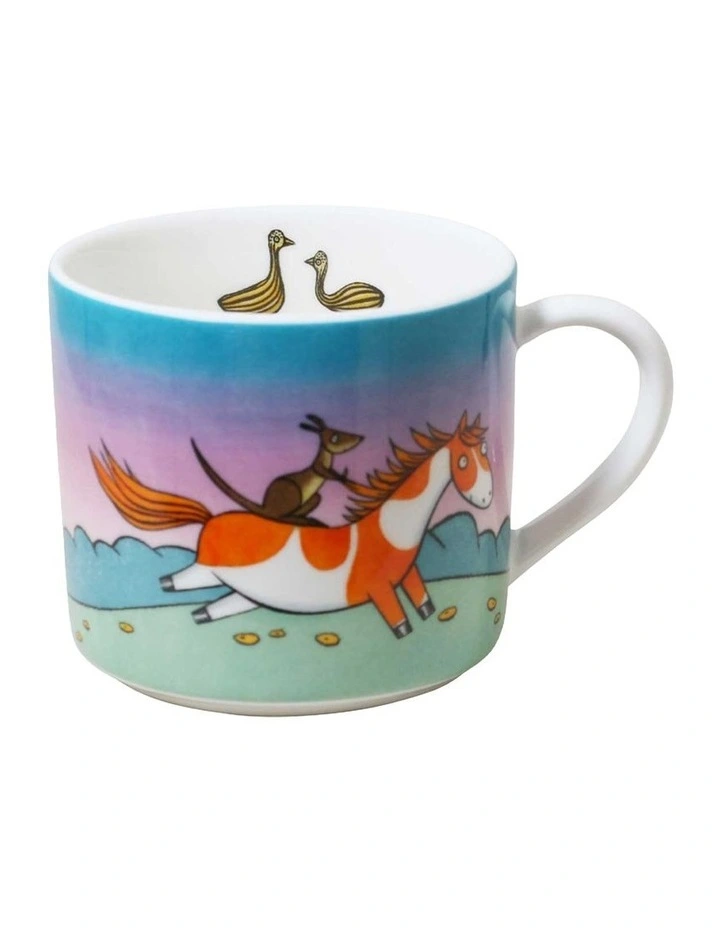 Alison Lester Kids Mugs Set of 4 in Multi image 3