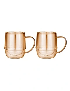 Costa Gold 2pk Mug