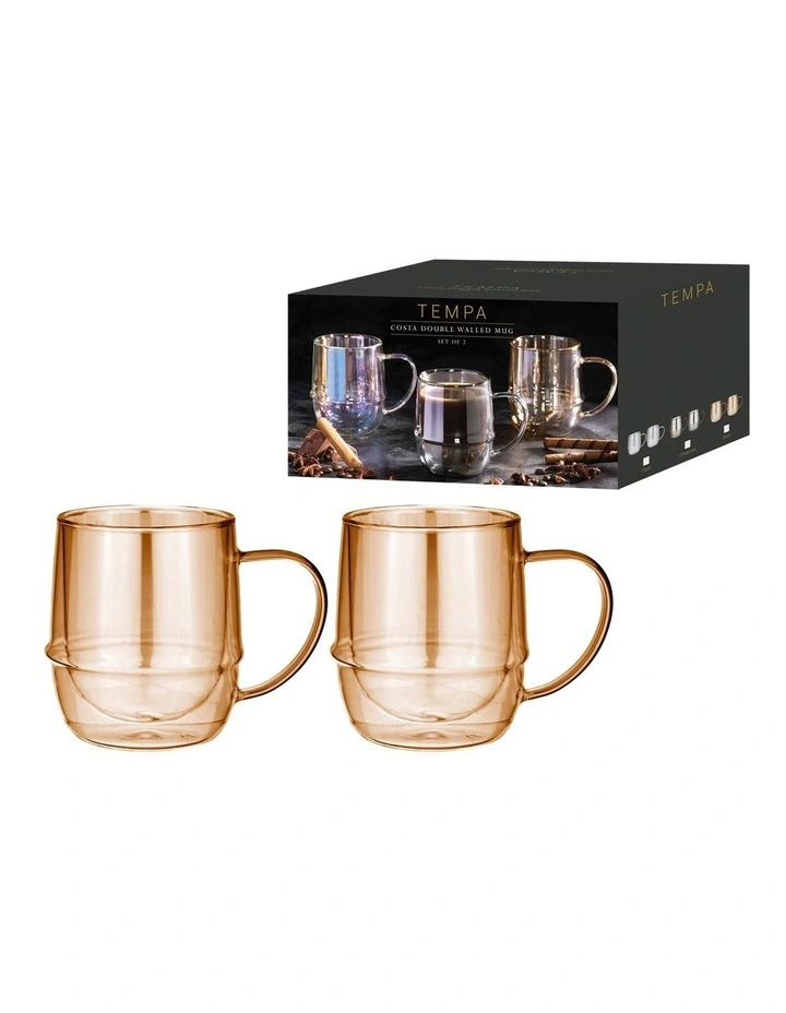 Costa Gold 2pk Mug image 2