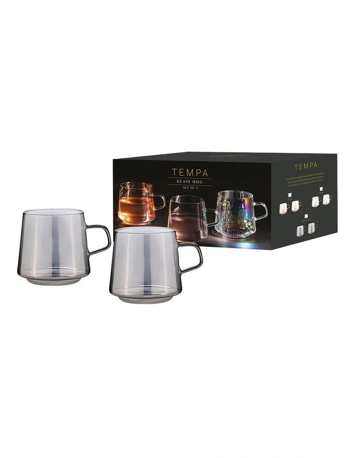 Oaklyn Charcoal 2pk Mug image 2