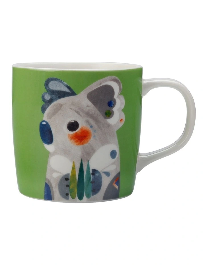 Pete Cromer Koala Mug 375ml Gift Boxed in Green image 1