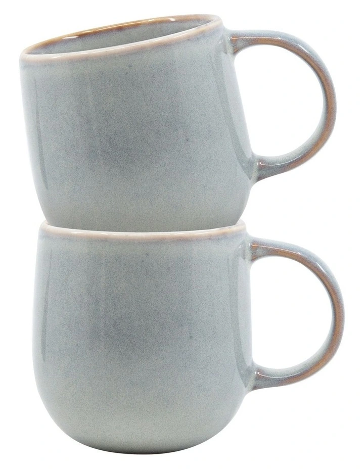NAOKO Mug 380ml Stone Set of 6 image 3