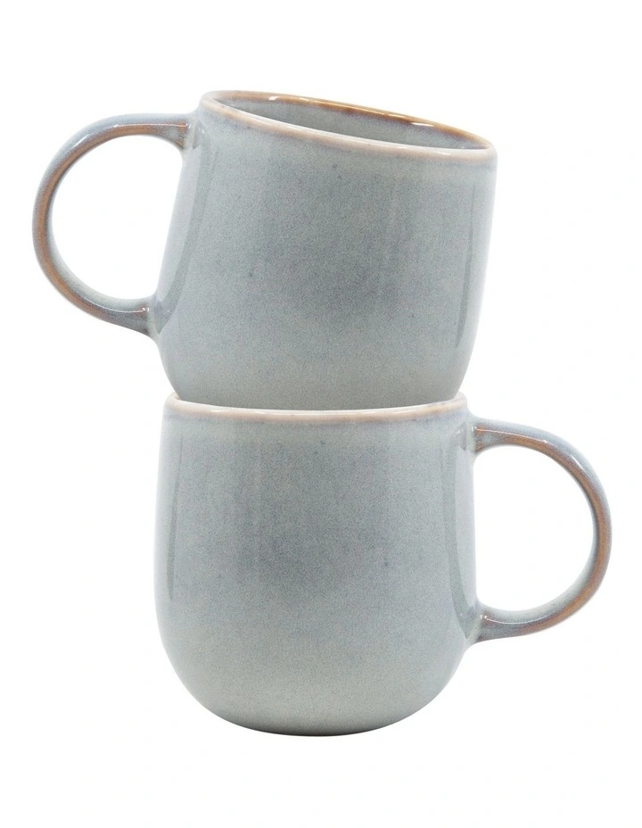 NAOKO Mug 380ml Stone Set of 6 image 4
