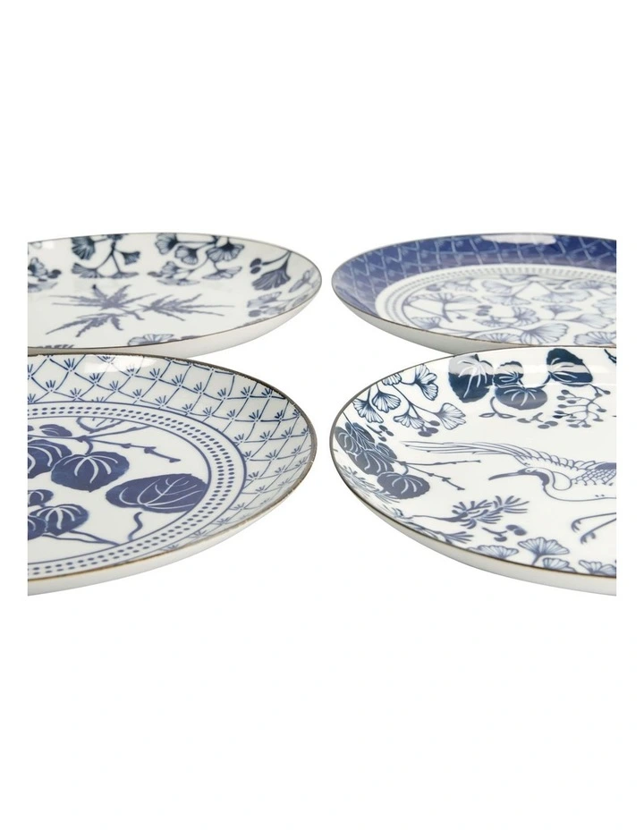 Flora Japonica Mixed Plate Giftset 4 Piece 25cm in Multi image 4