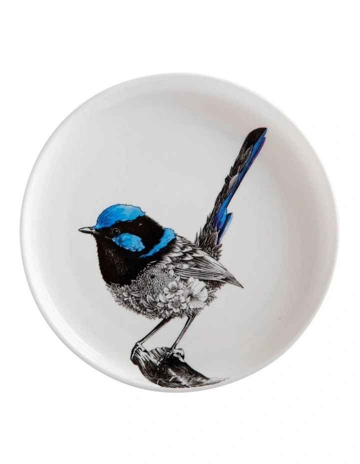 Marini Ferlazzo Birds Plate 20cm Fairy Wren Gift Boxed image 1