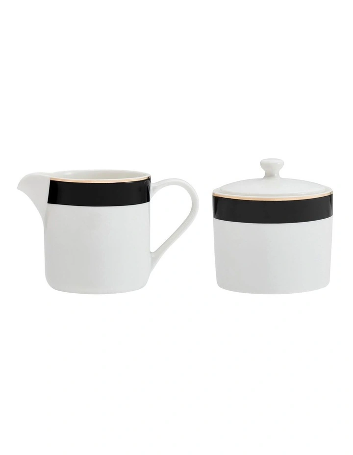 Luxe Deco Sugar Pot & Creamer Set 2 Piece in Multi image 1