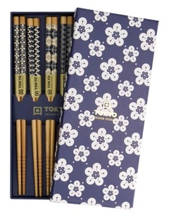 Chopstick Giftset 5 Piece in Beige