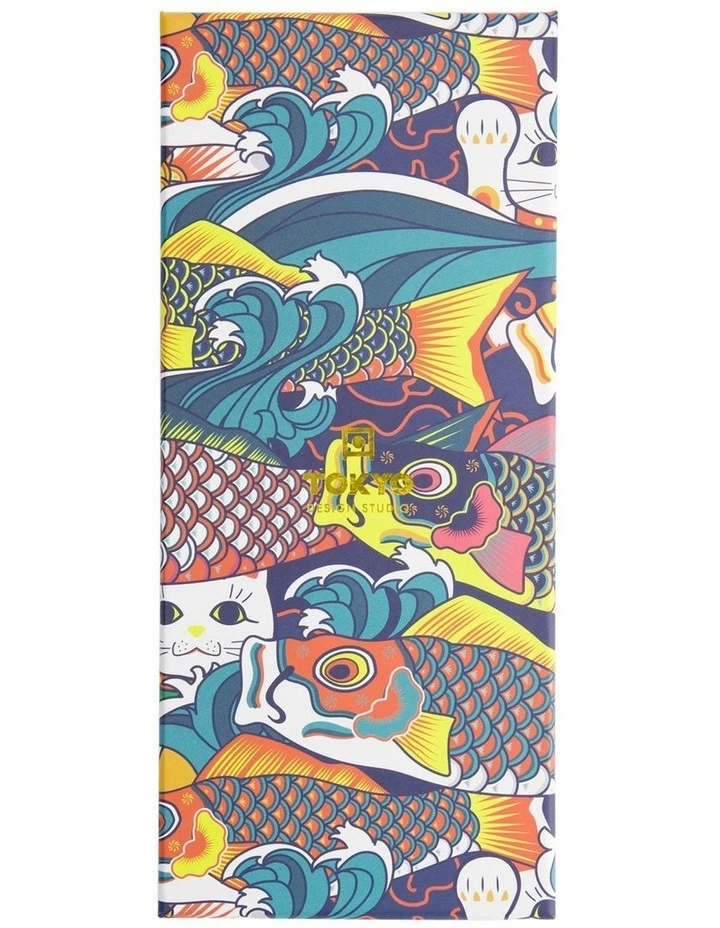 Lucky And Koinobori Chopstick Giftset 5 Piece in Assorted image 5