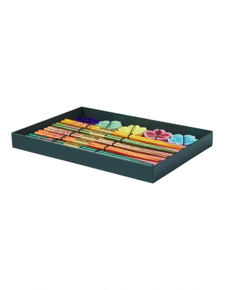 Chopstick Fujisakura Chopsticks with Rest 10pc Gift Boxed Assorted image 2