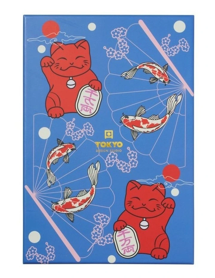 Chopstick Lucky Cat Chopsticks with Rest Hanami 10pc Gift Boxed Assorted image 4