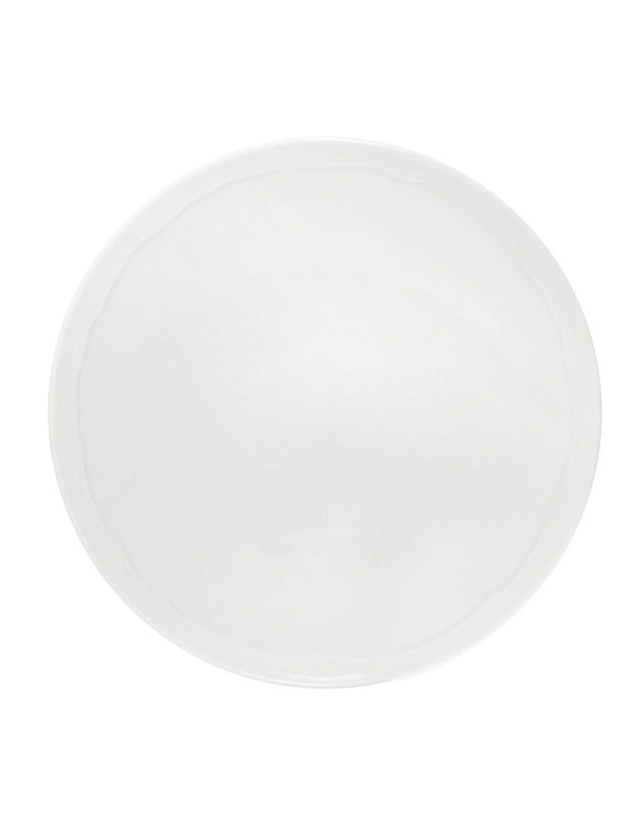 Florence Embossed Bowl 20x5cm in White image 2