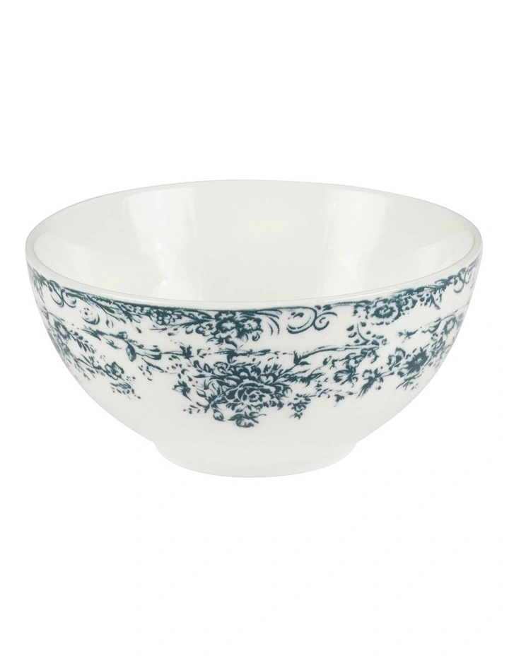 Rosetta Coupe Bowl 12x6cm in Antique Blue image 1