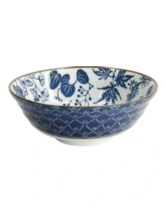 Flora Japonica Ramen Bowl 21x7cm in Multi