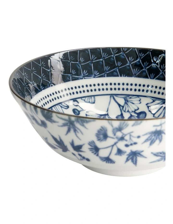 Flora Japonica Ramen Bowl 21x7cm in Multi image 6