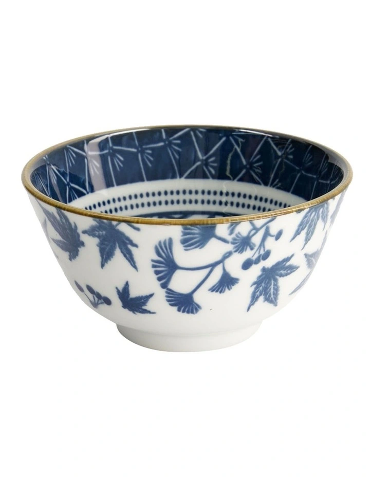 Flora Japonica Rice Bowl 12x6cm in Multi image 1
