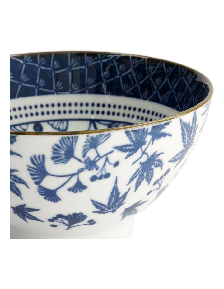 Flora Japonica Sori Bowl 18x9cm in Blue image 6
