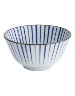 Natsu Tokusa Rice Bowl 12x6cm in Blue