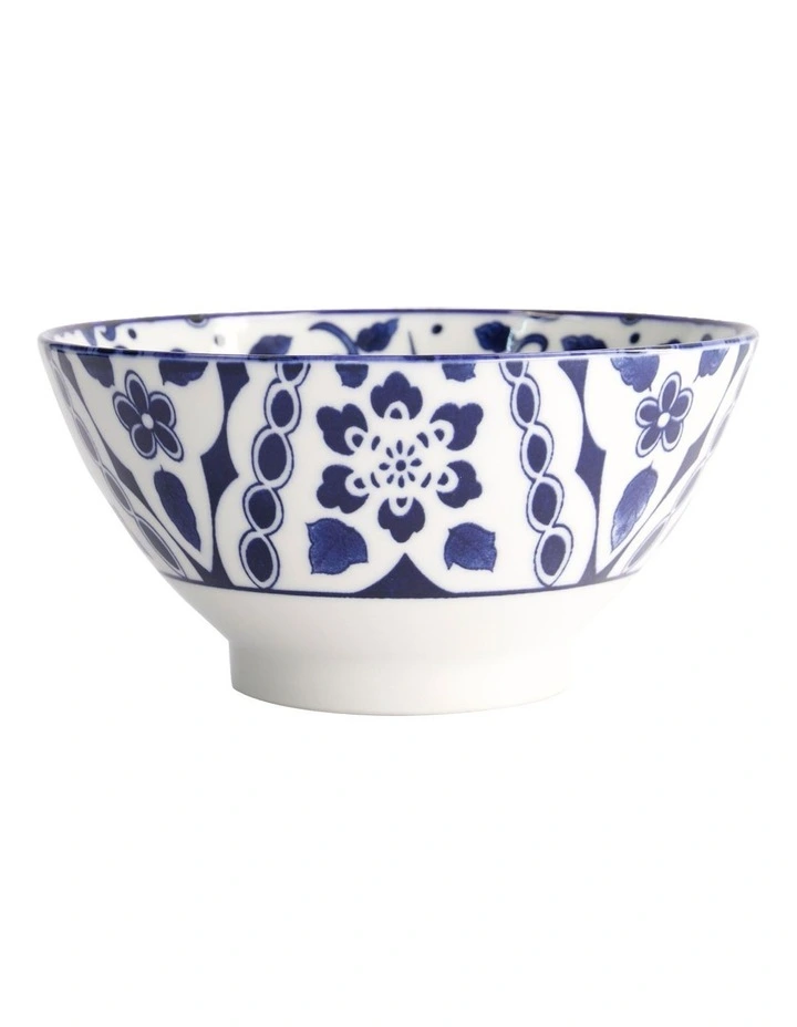 Maizuru Ramen Bowl 18x9cm in Blue image 5