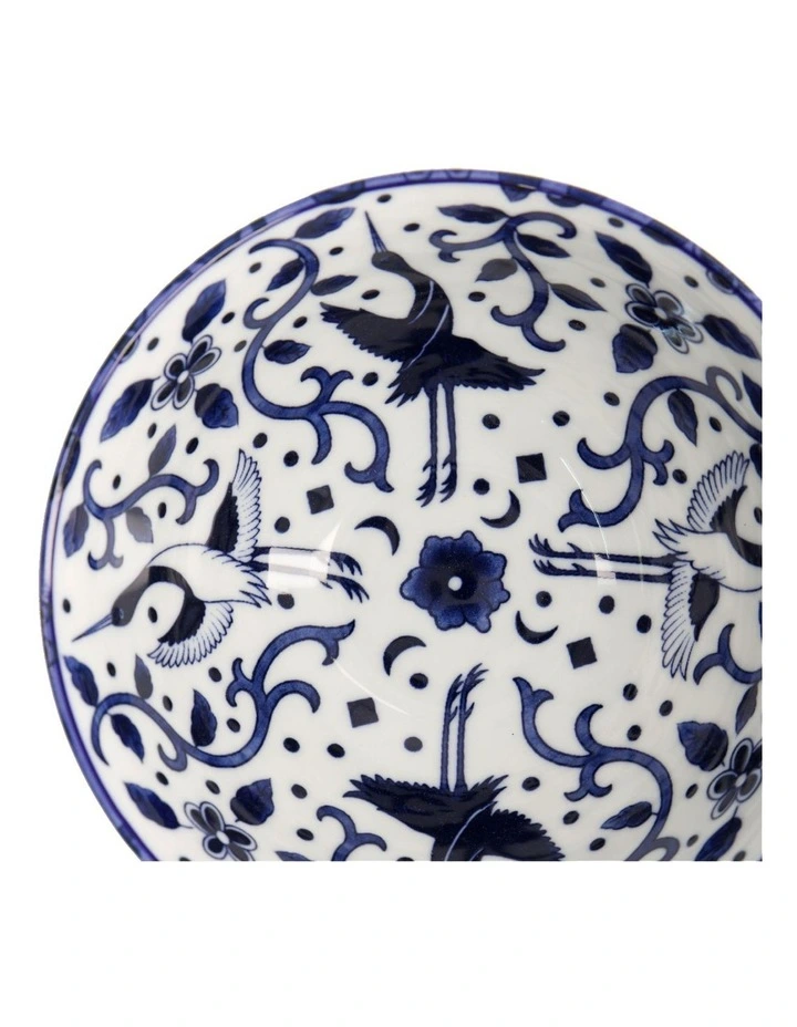 Maizuru Ramen Bowl 18x9cm in Blue image 6