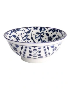 Maizuru Ramen Bowl 21x8.5cm in Blue