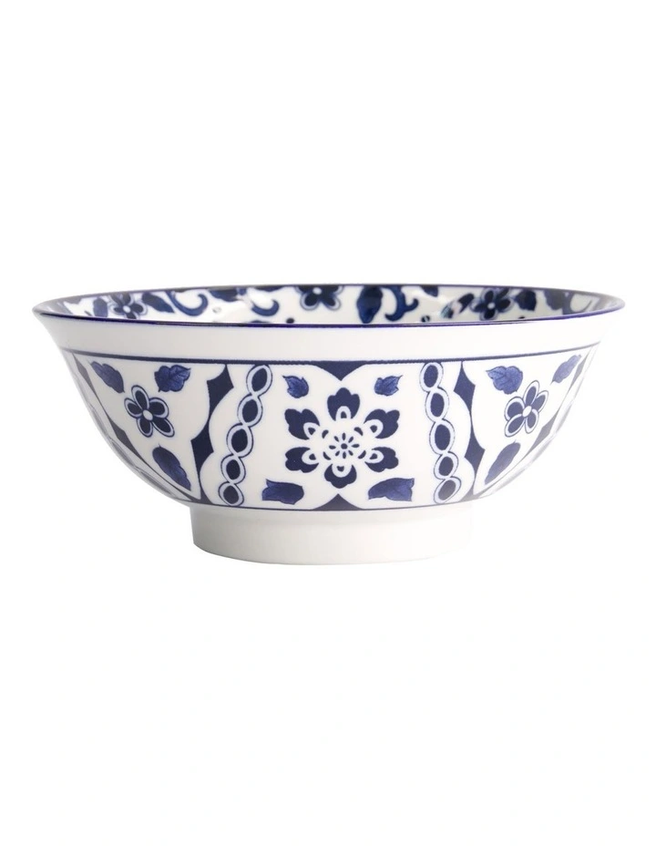 Maizuru Ramen Bowl 21x8.5cm in Blue image 5