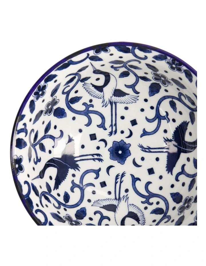 Maizuru Ramen Bowl 21x8.5cm in Blue image 6