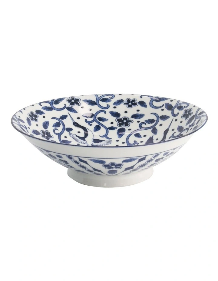 Maizuru Ramen Bowl 25x7cm in Blue image 2