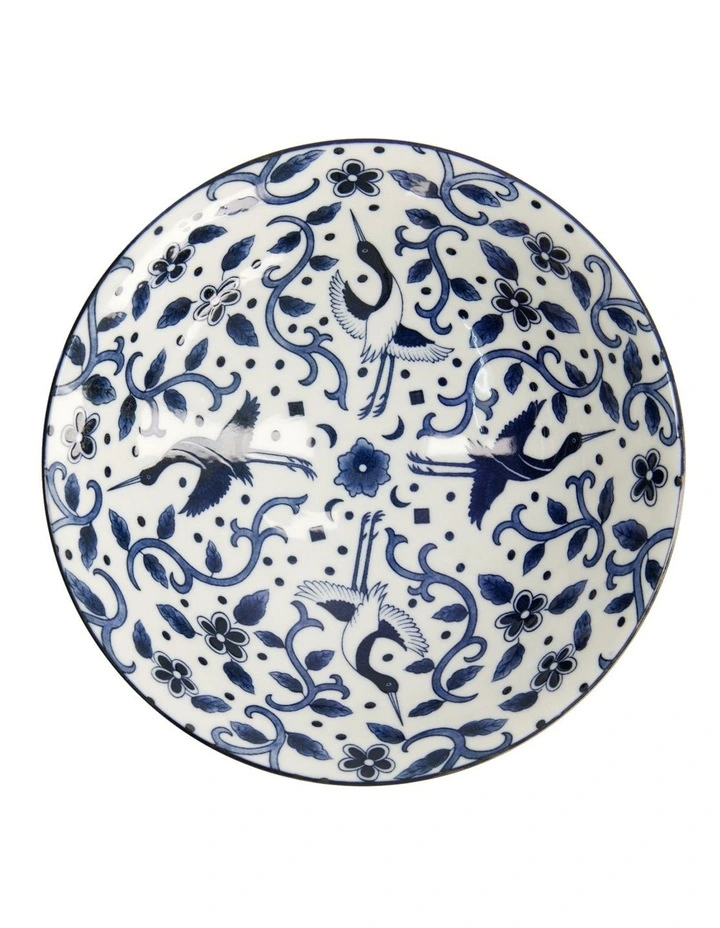 Maizuru Ramen Bowl 25x7cm in Blue image 4