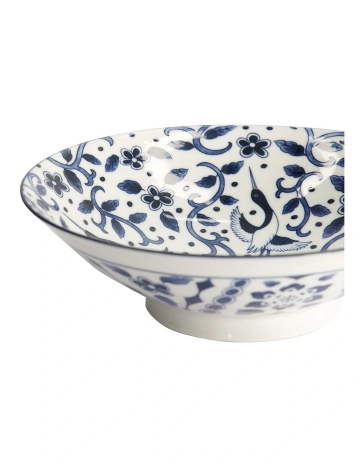 Maizuru Ramen Bowl 25x7cm in Blue image 6