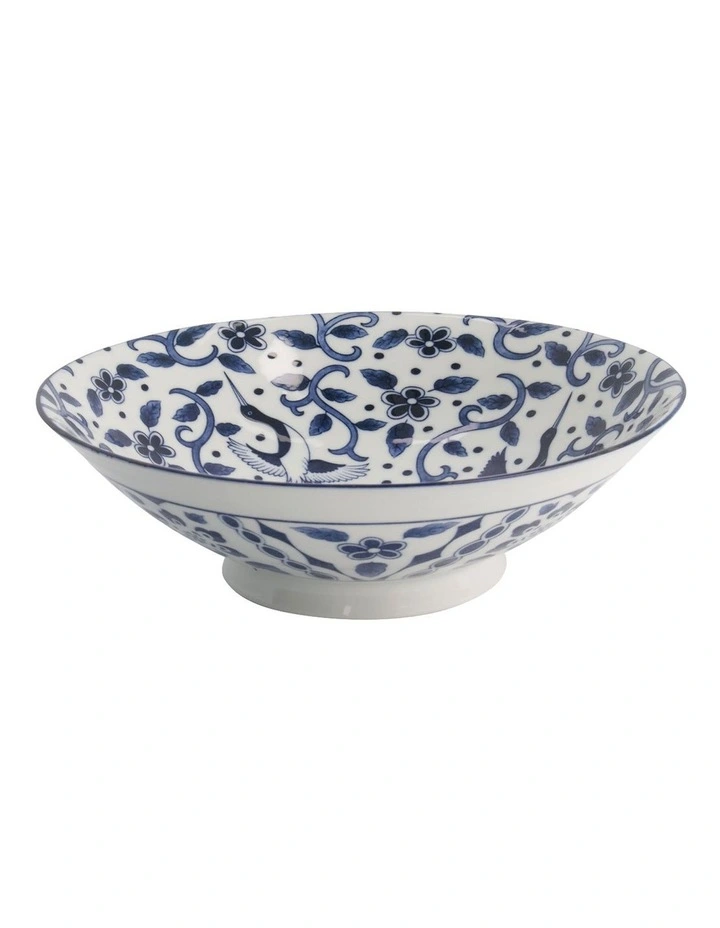 Maizuru Ramen Bowl 25x7cm in Blue image 7