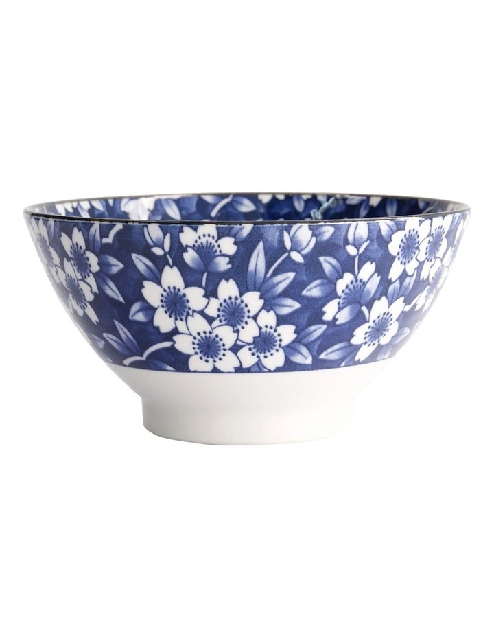 Sakura Ramen Bowl 18x9cm in Blue image 5