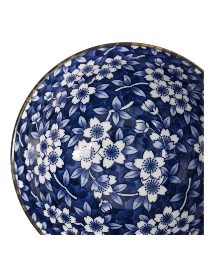 Sakura Ramen Bowl 18x9cm in Blue image 6
