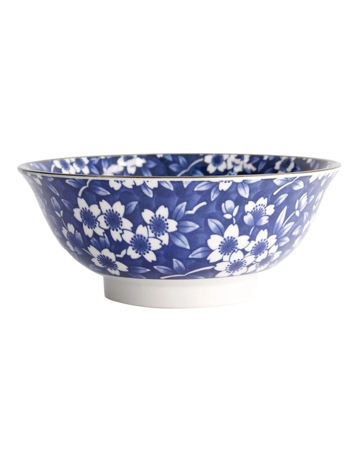 Sakura Ramen Bowl 21x8.5cm in Blue image 5