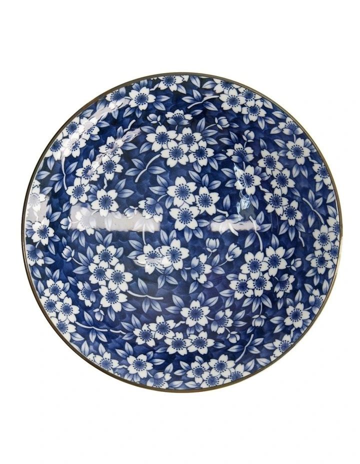 Sakura Ramen Bowl 25x7cm in Blue image 4
